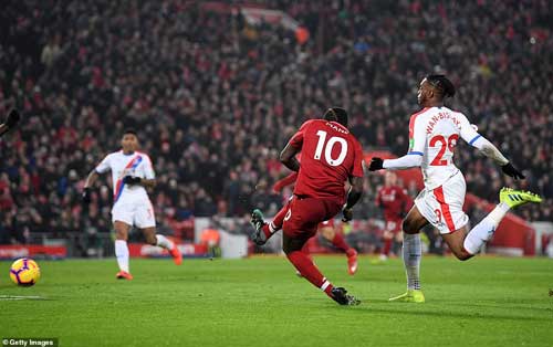 Sadio Mane ultimately wrapped up proceedings by keeping his cool and picking out the bottom corner in added time.