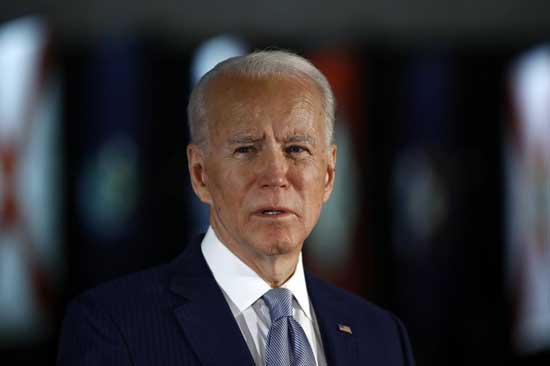 File image -  Democratic presidential candidate former Vice President Joe Biden 