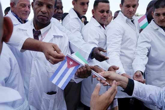 Cuban doctors head to Italy battle coronavirus