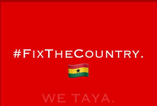 The #FixTheCountry Social Media Campaign