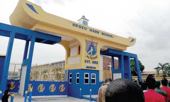 The new Opoku Ware School gate