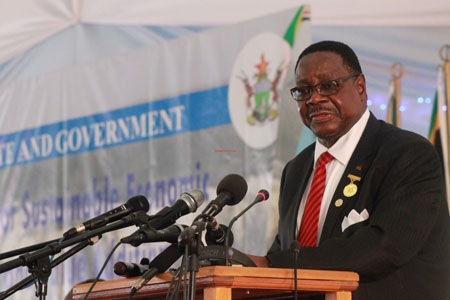 Malawi President Mutharika:Deeply Concerned over Xenophobia in South Africa