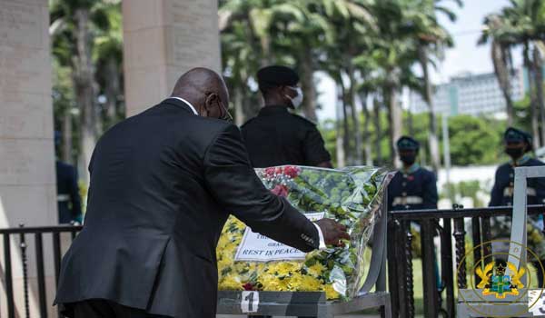 President Akufo-Addo announces death of former President Rawlings