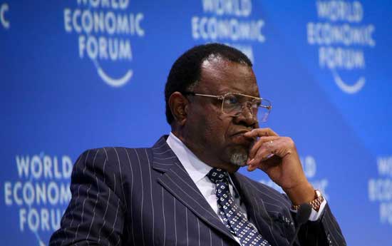 Incumbent Geingob wins Namibia presidential election with 56.3% of the vote
