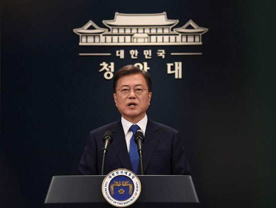South Korea's Moon warns of COVID-19 second wave as cases rebound