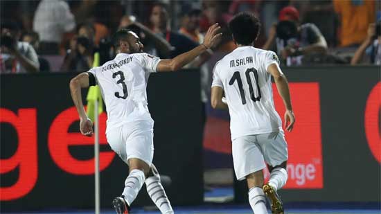 Hosts Egypt wins Group A in grand style. Image credit - cafonline