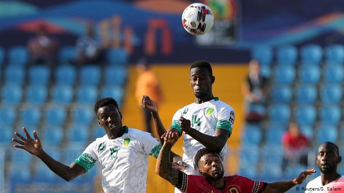 There was no separating Mauritania and Angola as the two nations played out the first goalless draw of the 2019 Africa Cup of Nations in Group E. Image credit - DW