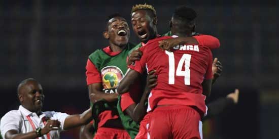 Michael Olunga at the double in come from behind win over Tanzania