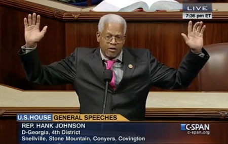 Rep. Hank Johnson blasts Congress for its silence and inaction on police shootings