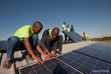   Economic gains of solar energy