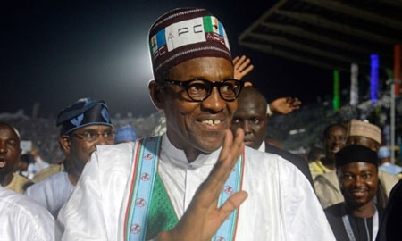 File photo - Nigeria's Former military ruler and now President Elect Muhammadu Buhari